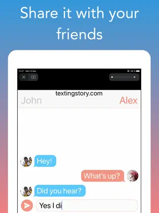 Screenshot 3 TextingStory Chat Story Maker iphone
