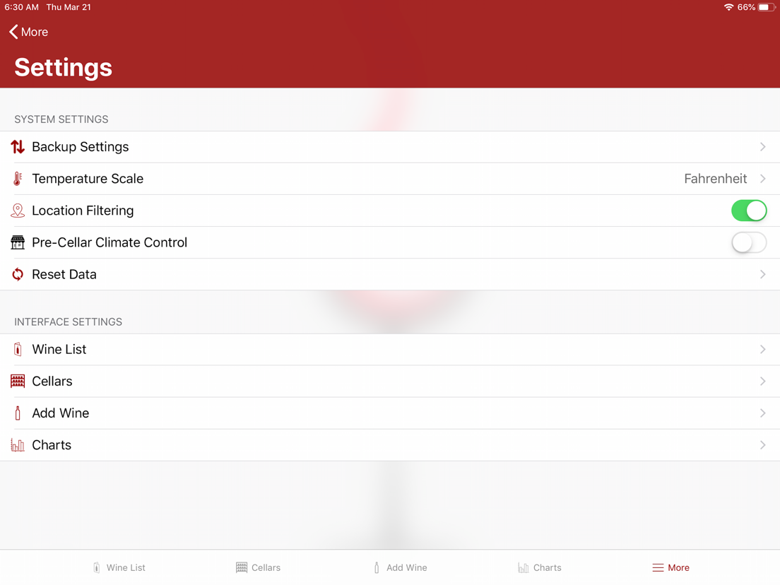 CellarView Wine Cellar Tracker App voor iPhone, iPad en iPod touch