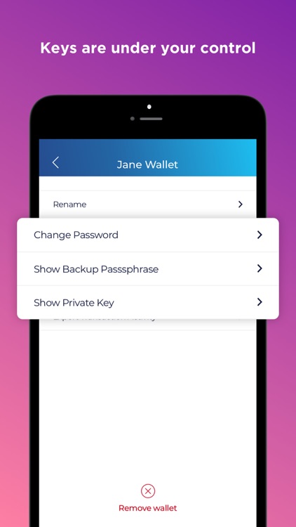 Infinito Wallet - Crypto Safe