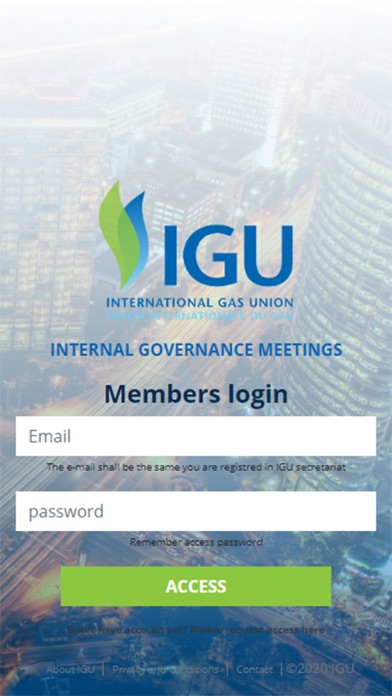 IGU Meetings screenshot 2