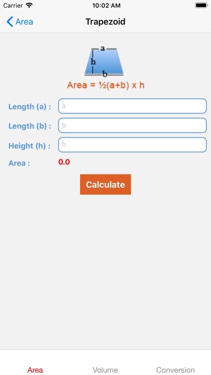 Area Volume and Conversion screenshot-4