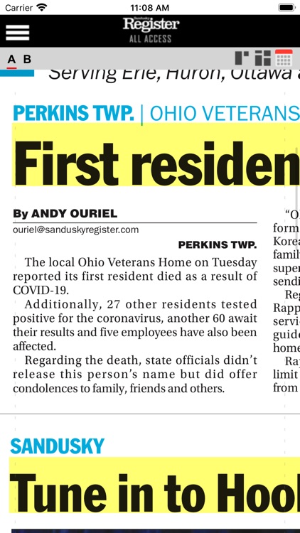 Sandusky Register screenshot-4