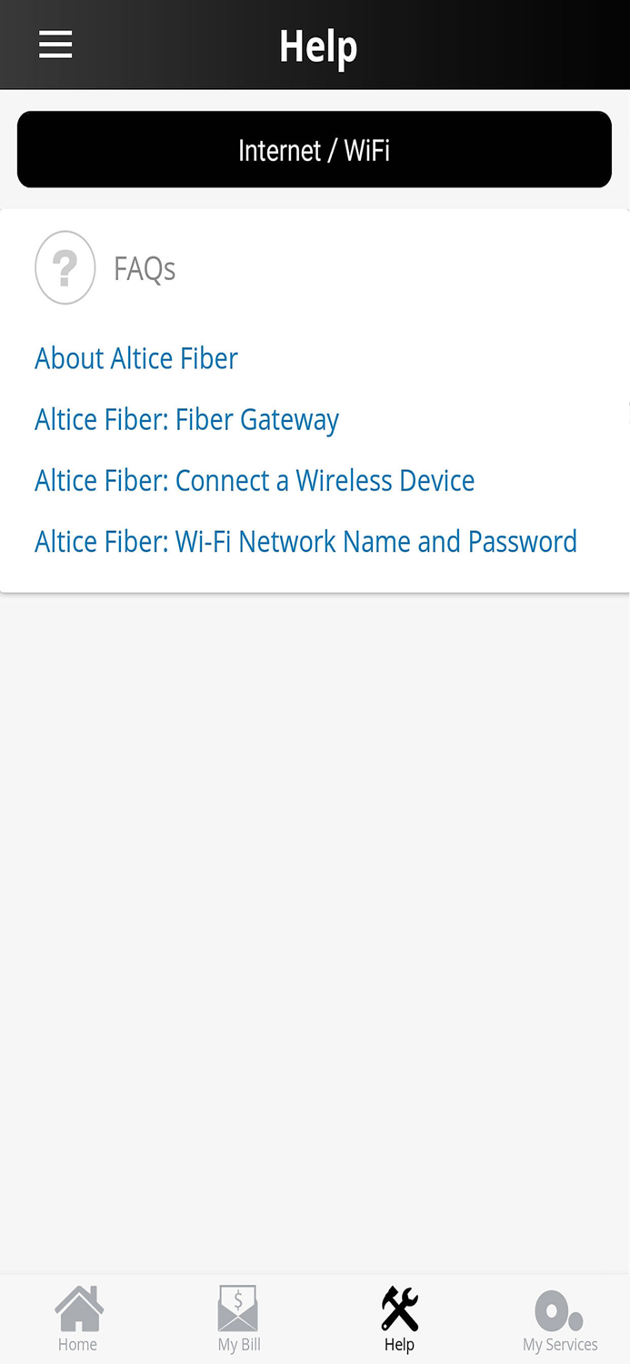 Suddenlink Support App