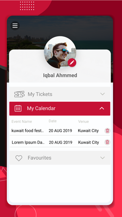 Kuwait Calendar screenshot 3