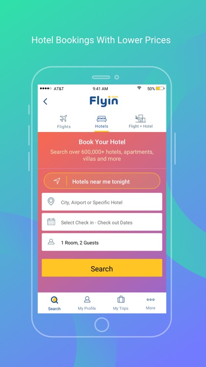 Flyin.com - طيران و فنادق