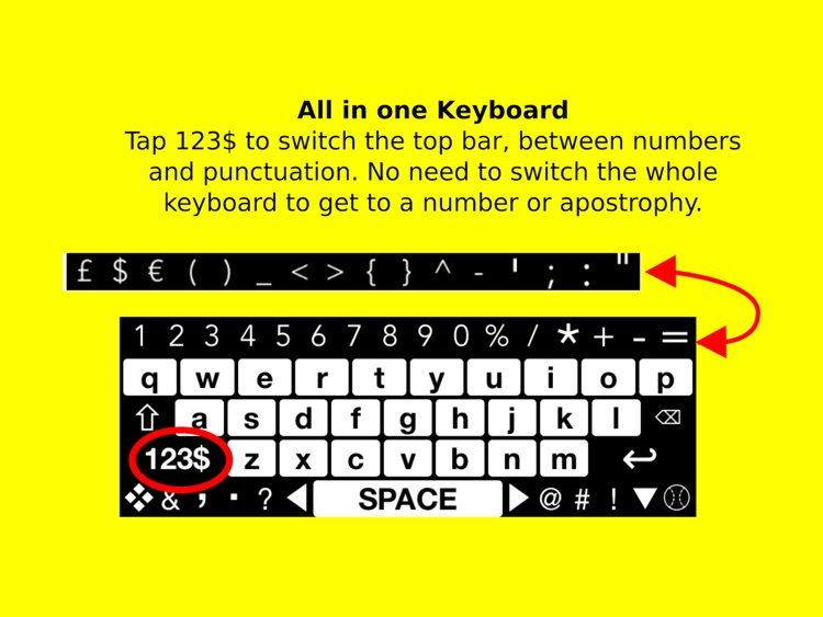 Big Keys Low Vision Keyboard screenshot-4