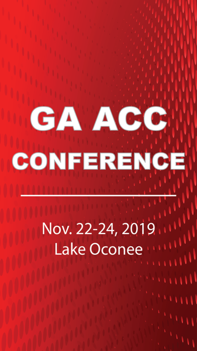 How to cancel & delete 2019 GA ACC Fall Meeting from iphone & ipad 1