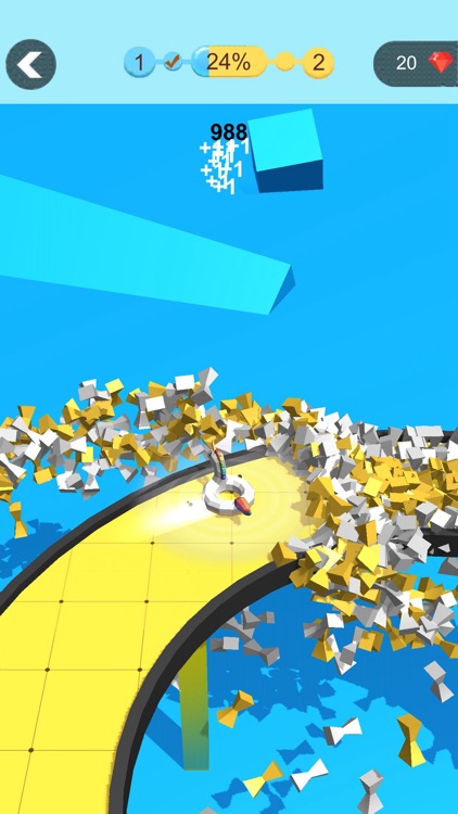 Bomb Top 3D- Leaf Blower Stack screenshot-7