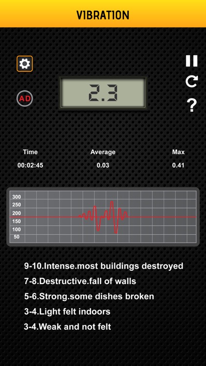 Best Vibration Analysis Meter screenshot-3