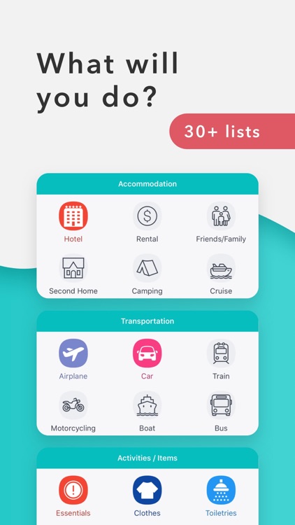 Packr Travel Packing Checklist
