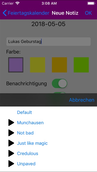 Kalender 2019 Deutschland screenshot 3