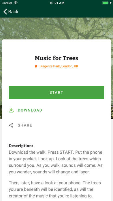 Music for Trees screenshot 3