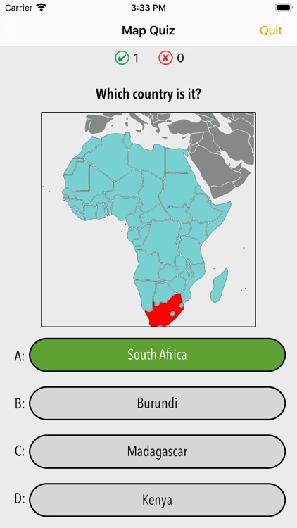 Africa Quiz Maps Flags Infos screenshot-5