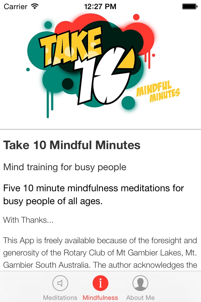 Take 10 Mindful Minutes screenshot 3