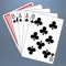 A game of poker solitaire