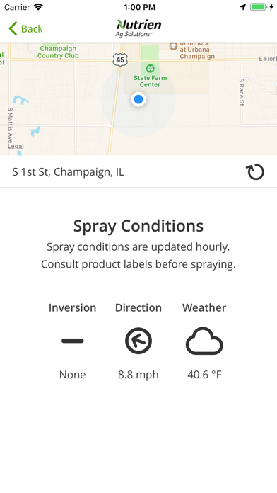 Nutrien Pocket Spray Smart™ screenshot 2