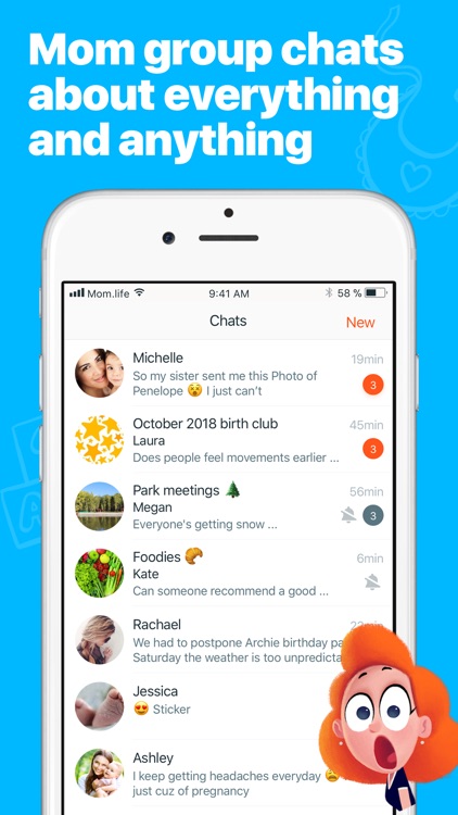 Mom.life — embarazo y bebé app screenshot-4