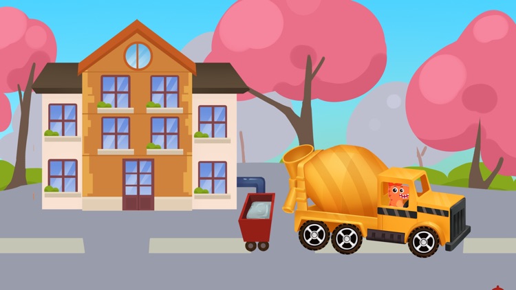 Kids Construction Trucks Drive screenshot-4