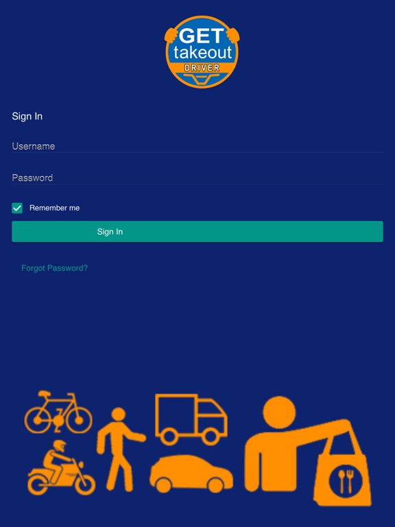 GetTakeOut Driver Appのおすすめ画像1