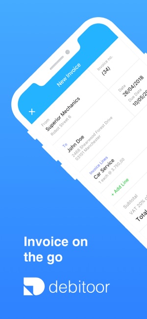 Debitoor - Invoice on the go(圖1)-速報App