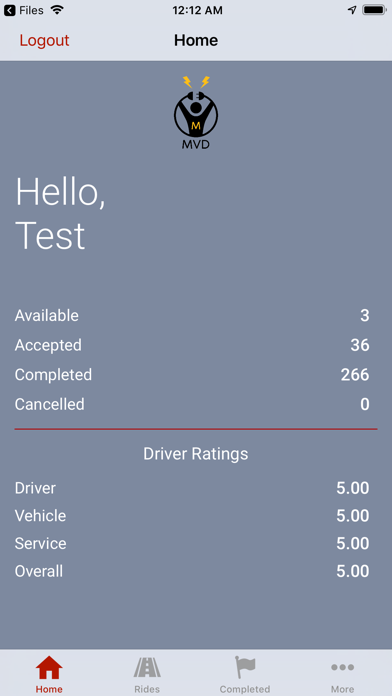 MVDispatch driver chauffeur screenshot 2