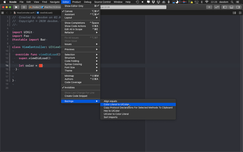 Bazinga for Xcode screenshot 3