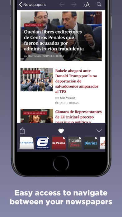 Periódicos Salvadoreños screenshot 3