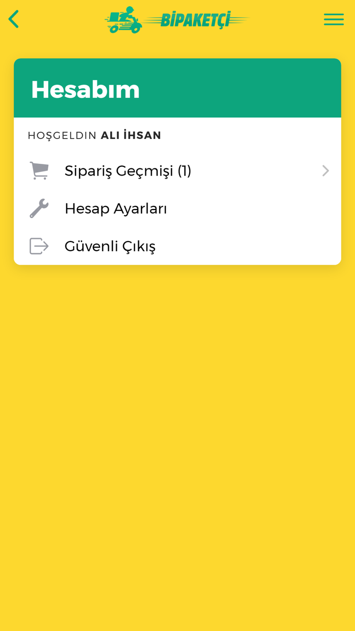 Bipaketçi  Kuryeler