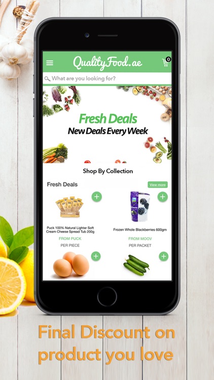 QualityFood : Grocery Delivery