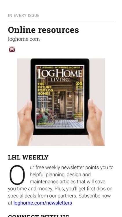 Log Home Living