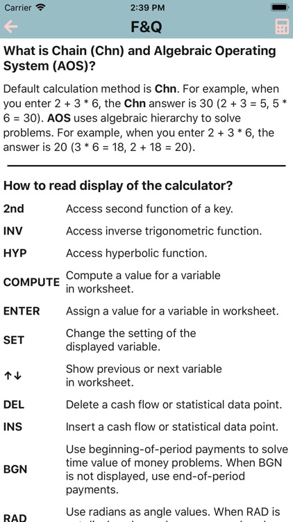 BA Plus Financial Calculator screenshot-5