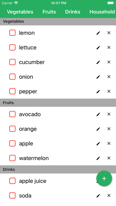 Out of - Grocery Shopping List screenshot 3