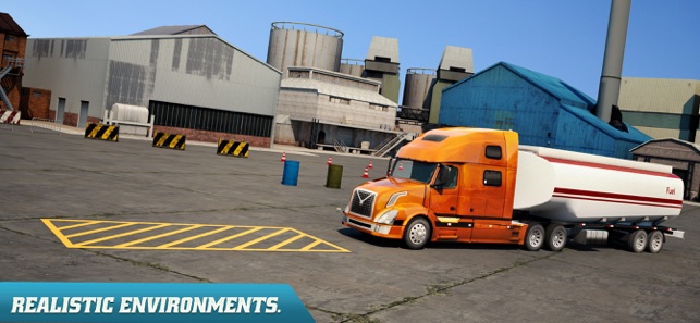 Trucker Parking 3D