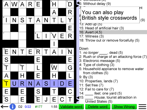 Barred Crossword screenshot 2