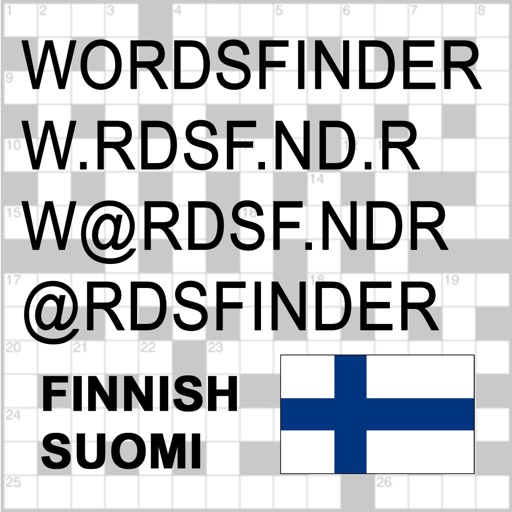 WordsFinderPro Suomi/Finnish icon