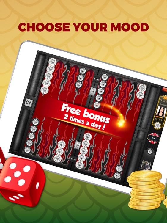 Backgammon HD Play Live Online