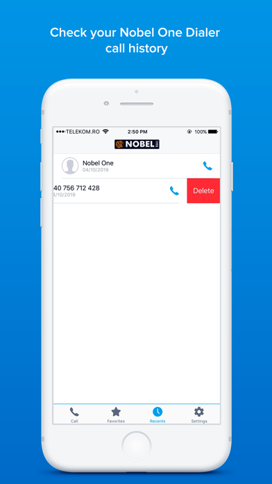 Nobel One Dialer screenshot 3