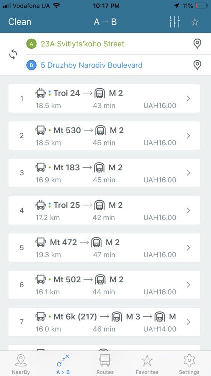 Eway public transport screenshot-6