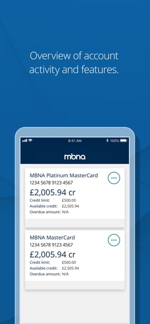 MBNA Card Services app(圖1)-速報App