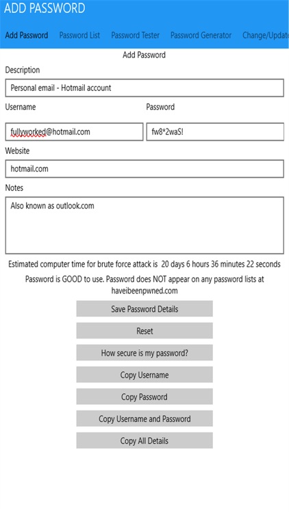 FW Password Manager screenshot-7