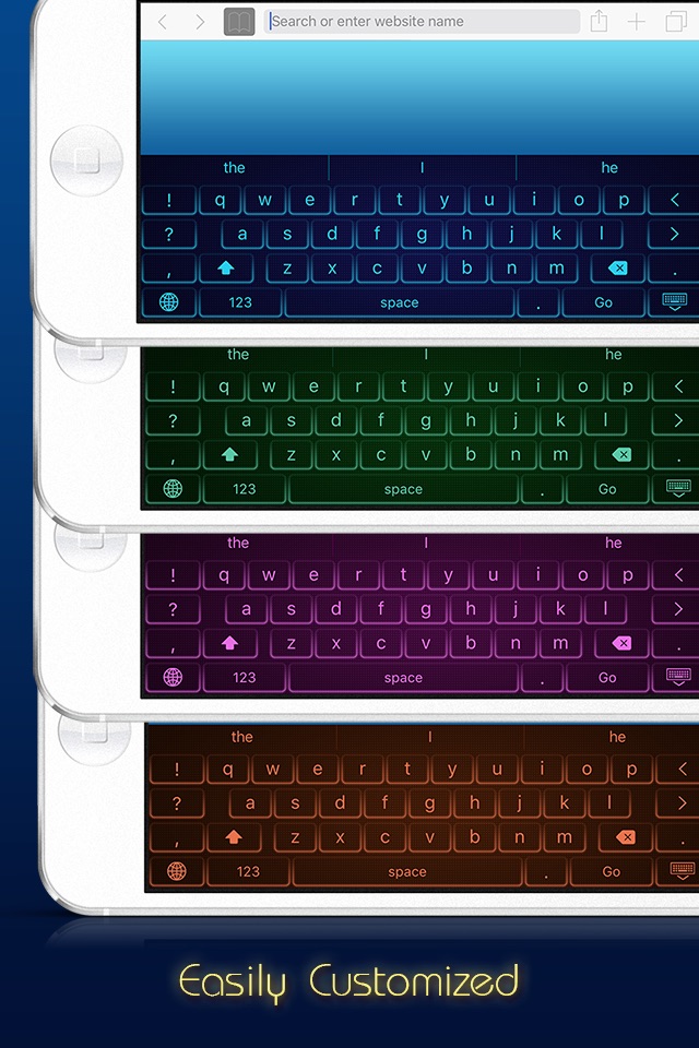 Neon Keyboard Pro screenshot 3