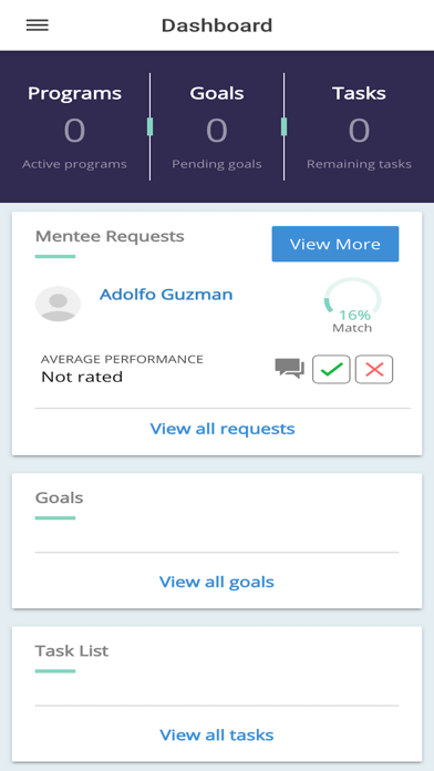 MentorME screenshot 2