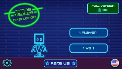 Times tables: Robot Math -E screenshot 2