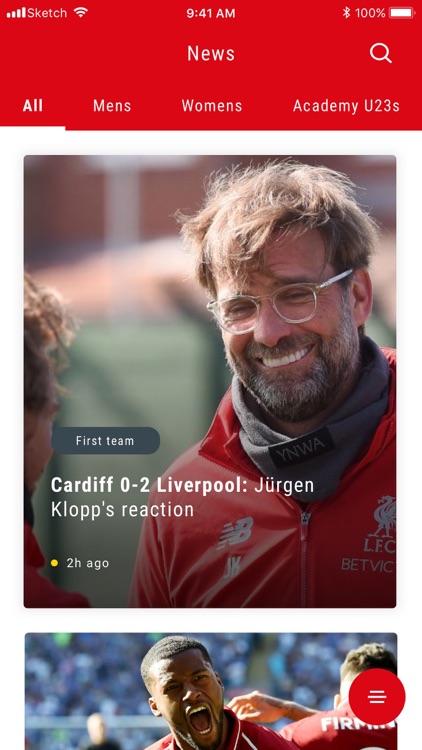 The Official Liverpool FC App screenshot-3