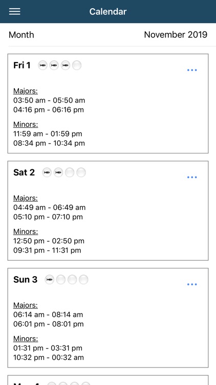 Fishing Times Pro