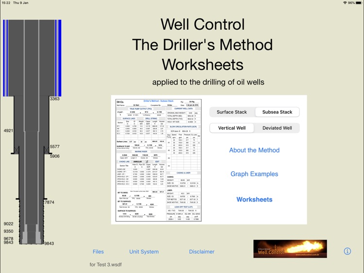 Driller's Method Worksheets