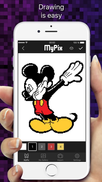 MyPix - Cool pixel coloring screenshot 1