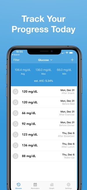 Glucose - Blood Sugar Tracker(圖5)-速報App