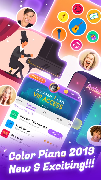 Color Piano - Music Tiles Game screenshot-3