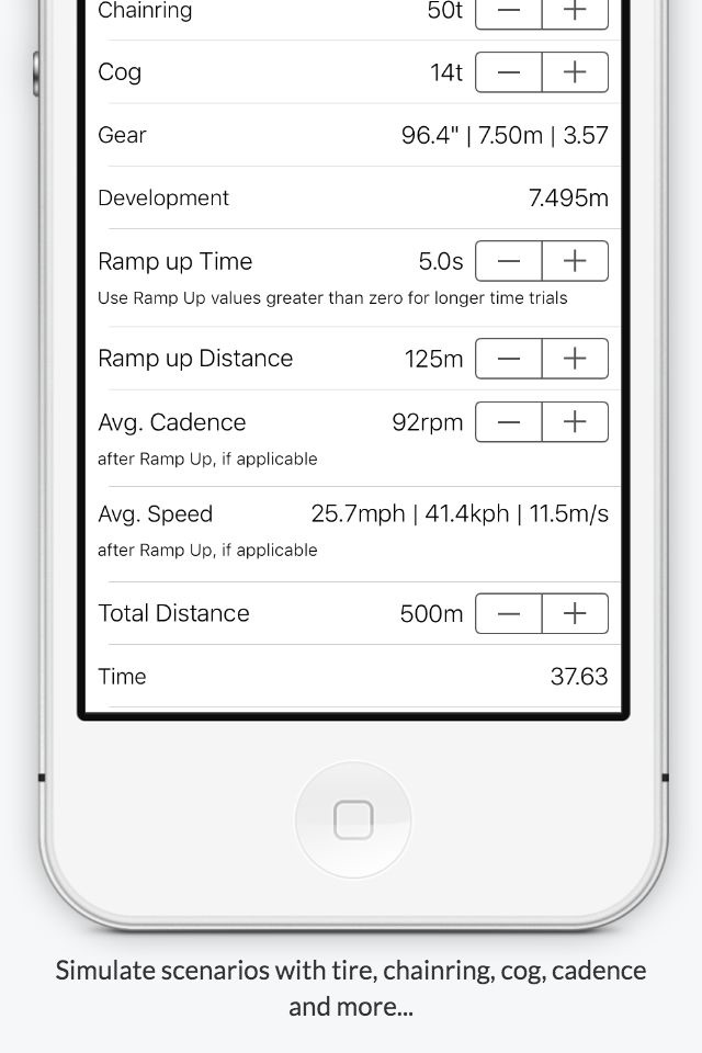 Track Cycling Stopwatch screenshot 3